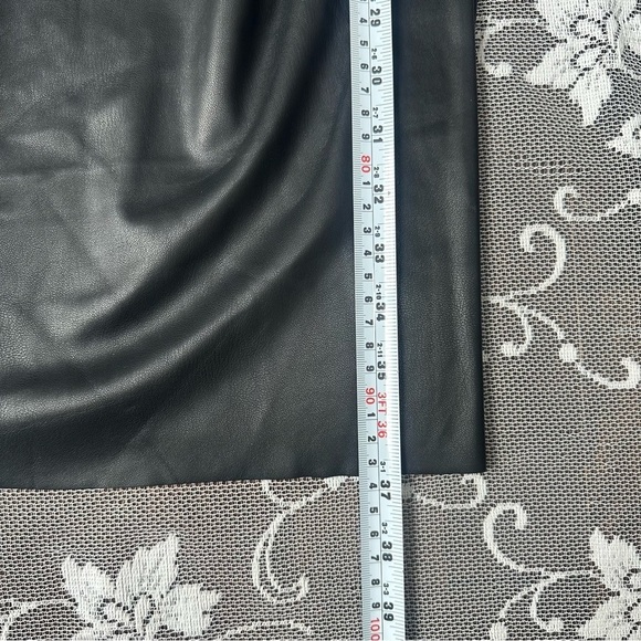 Lamarque Nitza Faux Leather  Dress in Black Sz XS - Picture 11 of 13